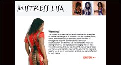 Desktop Screenshot of lisadomina.net